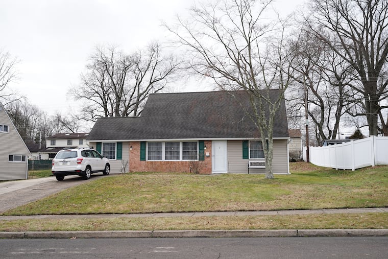 The home where a man was found decapitated in Bucks County.