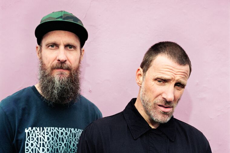 English post-punk duo Sleaford Mods play Underground Arts on Tuesday with Philly's Sheer Mag opening.
