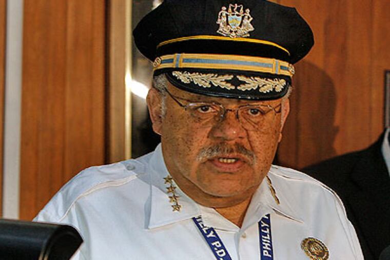 Inquirer editorial: Police officers need clear guidelines from Commissioner Charles Ramsey on the pursuit of suspects. (Akira Suwa / Staff Photographer)