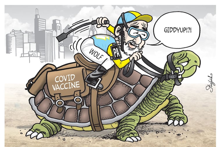 Pennsylvania's vaccine rollout has been a tortoise.