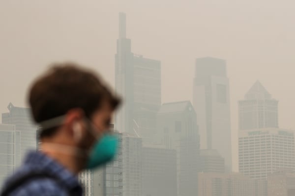 Philadelphia smoke, poor air quality forecast to linger