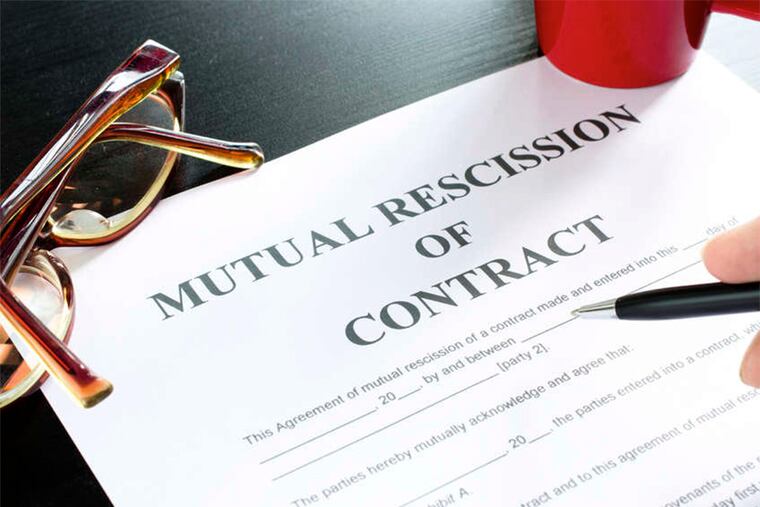 Rescission rights such as the FTC's three-day Cooling-Off Rule are rarely used.