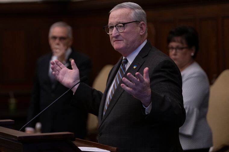 Mayor Jim Kenney praised fans for their behavior after Sunday's National League Championship Series victory.