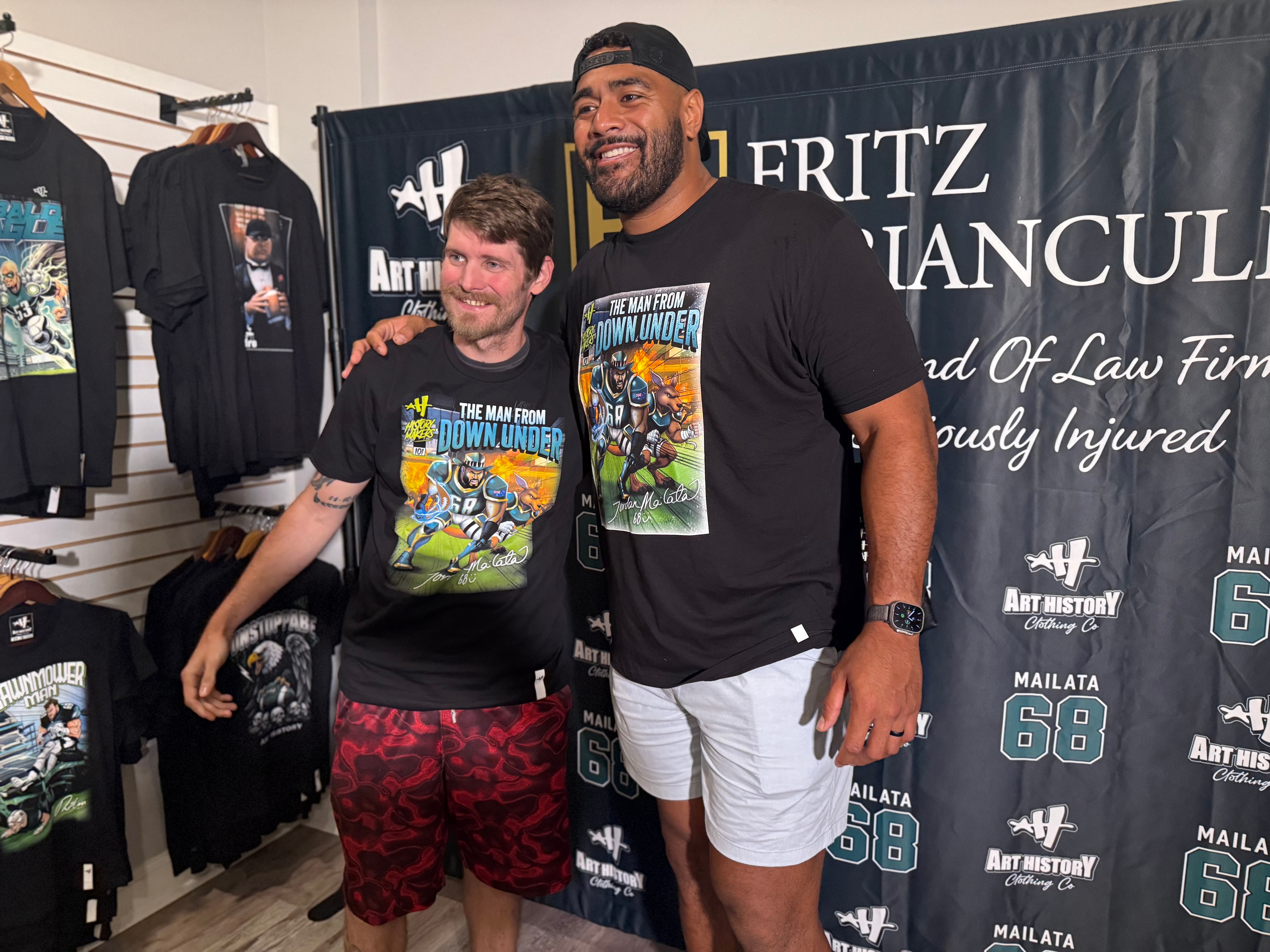 Why Eagles offensive tackle Jordan Mailata ‘absolutely loves’ the Eagles’ new offensive scheme