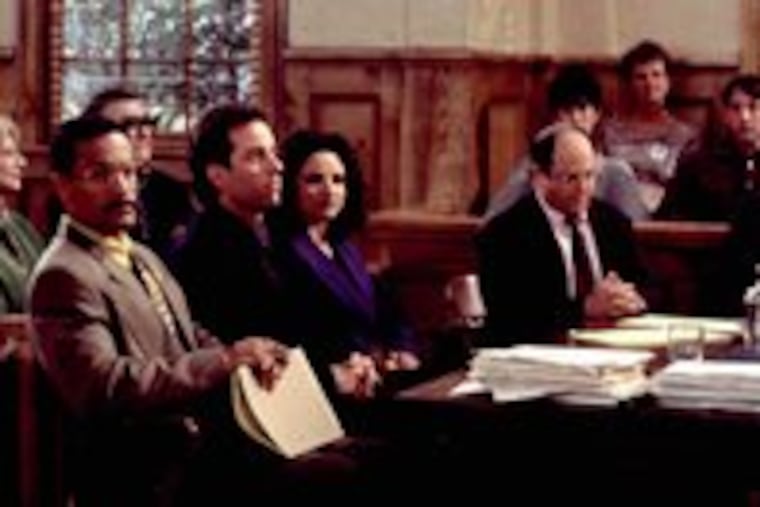 Seinfeld (1998): The climax takes the twisty route and the funny foursome wind up, literally, in court and in prison.