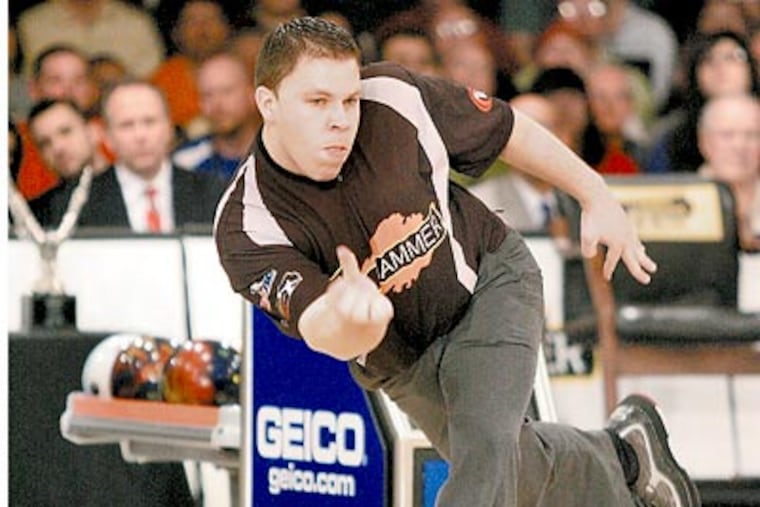 Bill O'Neil, 28, a resident of Southampton, Bucks County, rose to fame after winning the U.S. Open in February. (Photo courtesy of Professional Bowlers Association)