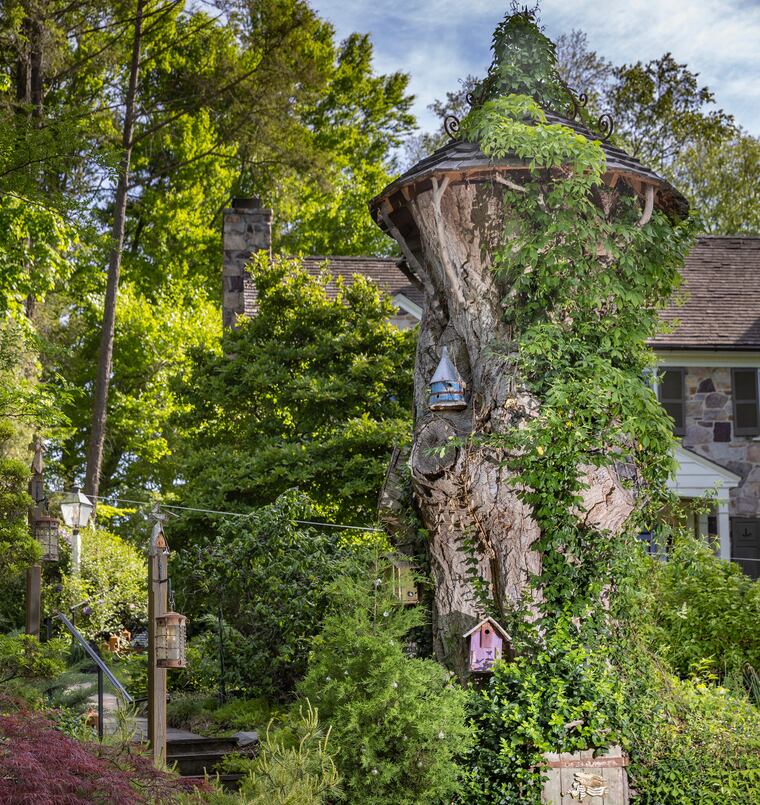 A whimsical garden in Norristown has been cultivated with care
