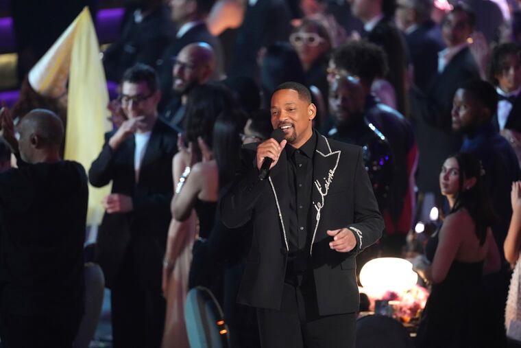 Will Smith during the 67th annual Grammy Awards on Feb. 2, 2025, in Los Angeles. Smith's new album is 'Based On a True Story.'