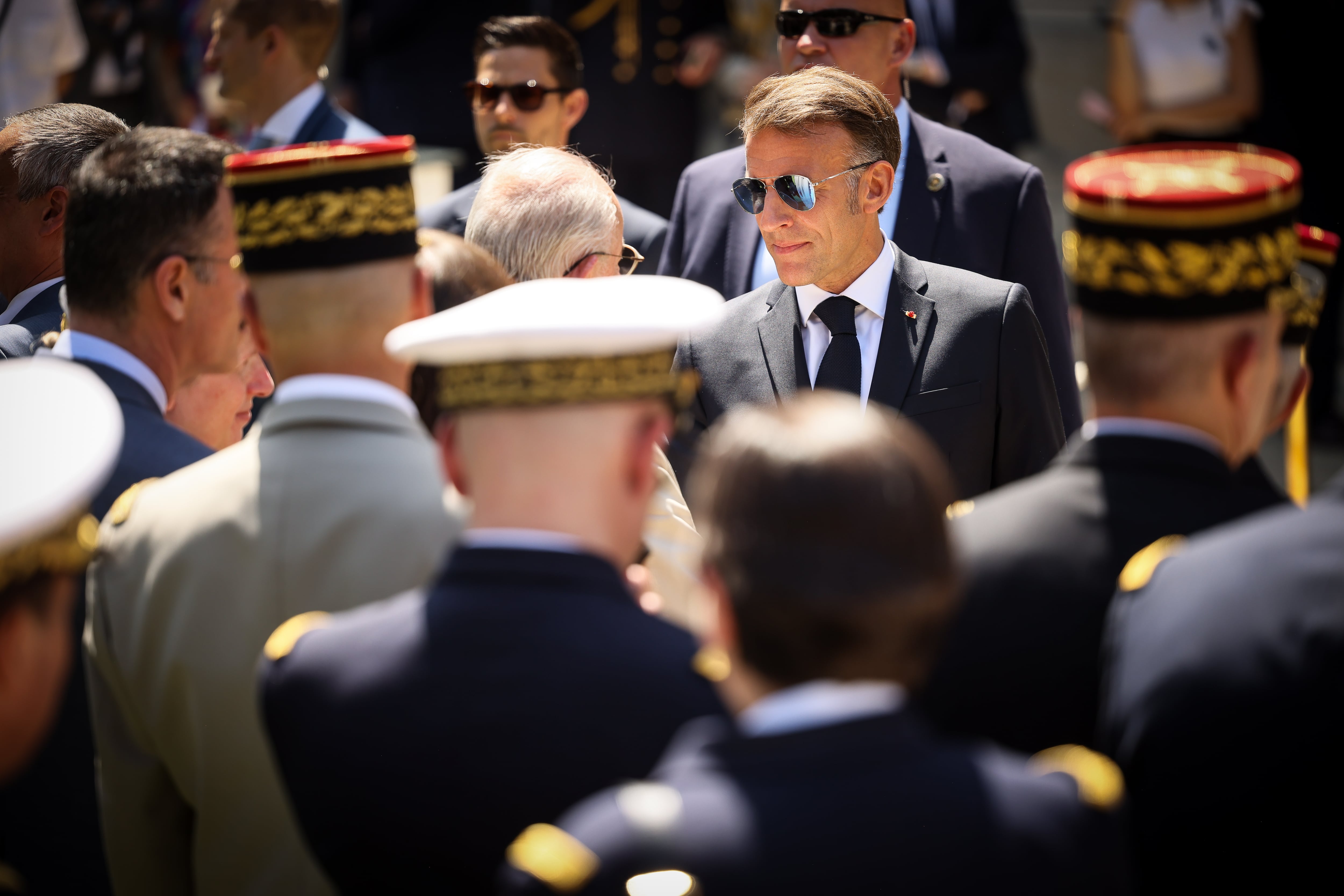European troops and warplanes join Paris Bastille Day parade in a show of unity for Ukraine