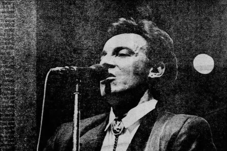 Bruce Springsteen sings the "Tunnel of Love."