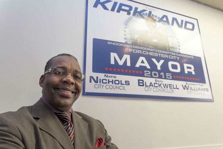 State Rep. and Chester Mayor Thaddeus Kirkland.