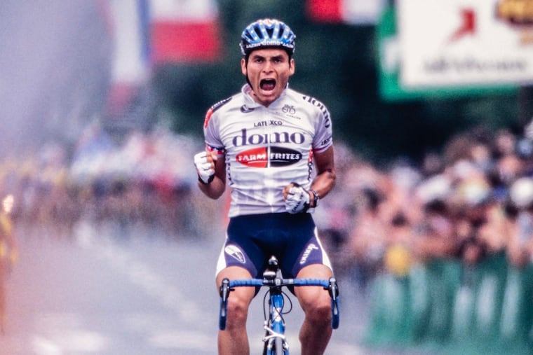 Former American cyclist Freddie Rodriguez won the Philadelphia Cycling Classic in 2001. He'll serve as a commentator for the race's return after a 10-year hiatus on Sunday.
