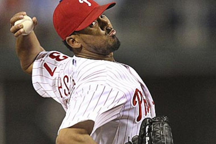 Phillies reliever Antonio Bastardo has a 4.56 ERA this season. (Steven M Falk/Staff Photographer)