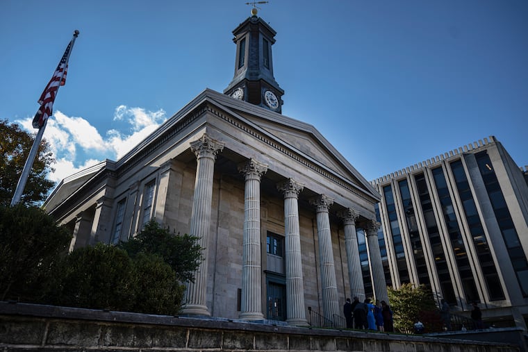 Historic Chester County Courthouse is shown on Monday, Nov 3, 2025.