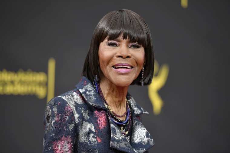 Cicely Tyson arrives at night two of the Creative Arts Emmy Awards in Los Angeles. Tyson died at 96.