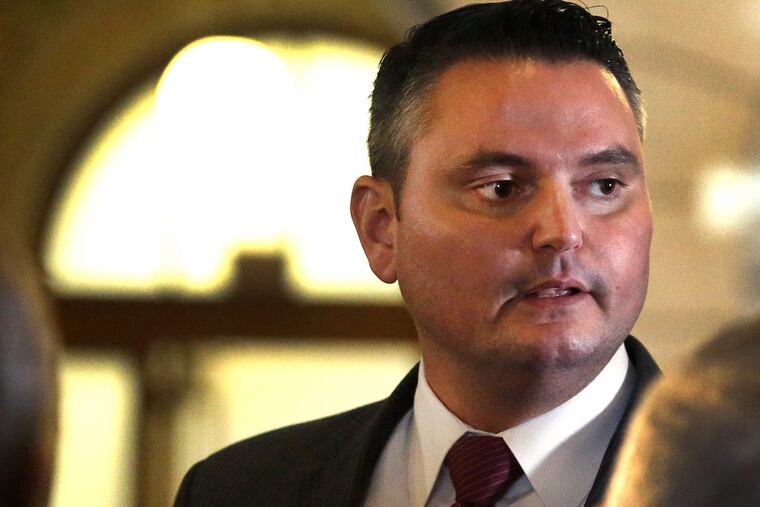 Pennsylvania state Rep. Nick Miccarelli (R,Delaware) is facing #metoo accusations by two women, including a Republican lawmaker. FRED ADAMS / For the Inquirer