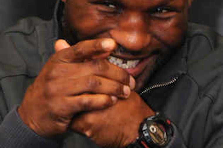 Bernard Hopkins, left, hasn't fought in his hometown of Philadelphia since 2003. Enrique Ornelas, right, will face him.