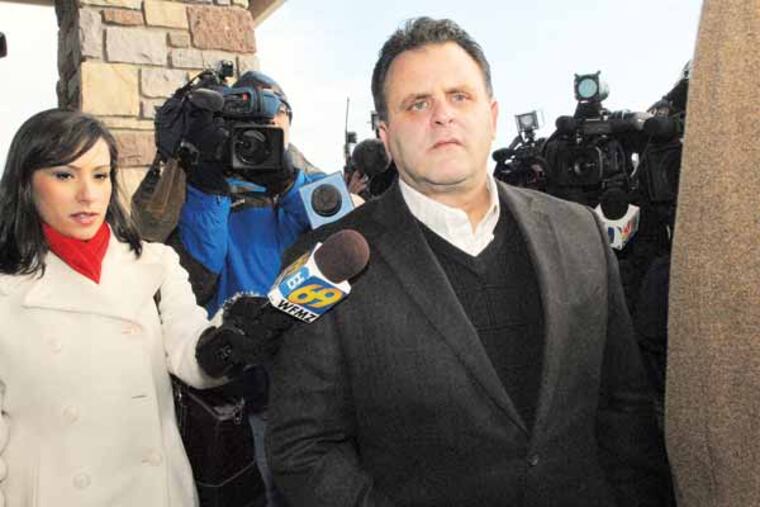In Richland Township, David Manilla is arraigned in the shooting death of Barry Groh. ( April Saul / Staff Photographer. file )
