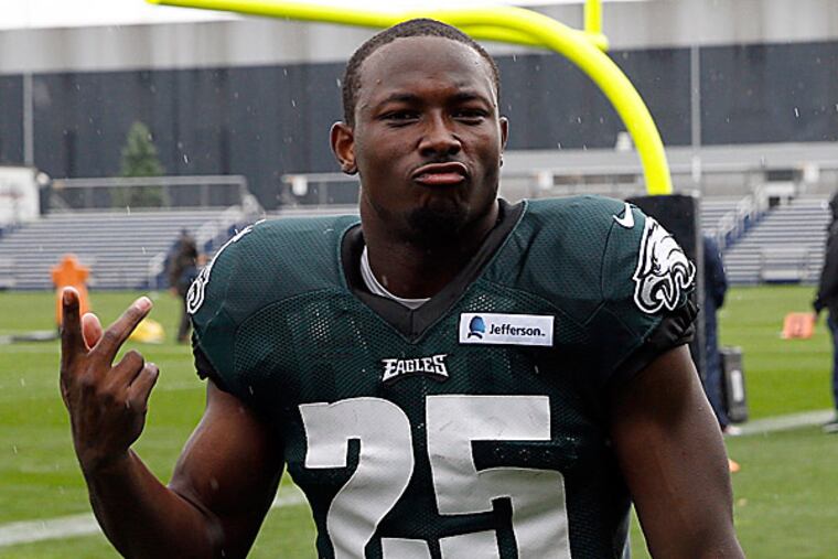 Eagles running back LeSean McCoy. (Yong Kim/Staff Photographer)