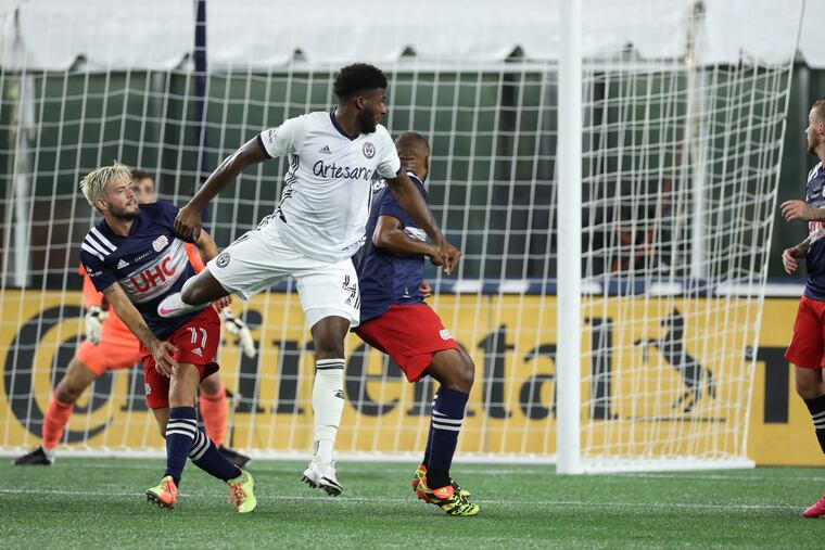 Mark McKenzie made eight clearances during the Union's scoreless draw against the New England Revolution at Gillette Stadium.