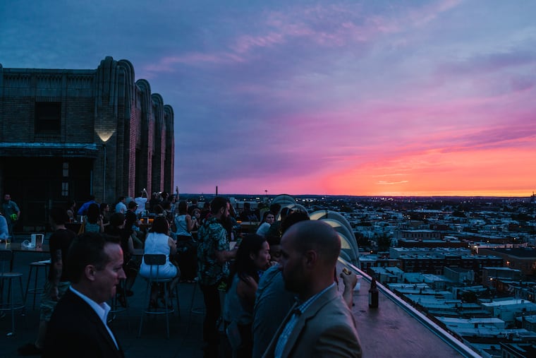 A sunset over Bok Bar when it first opened in 2015 under the name Le Bok Fin.