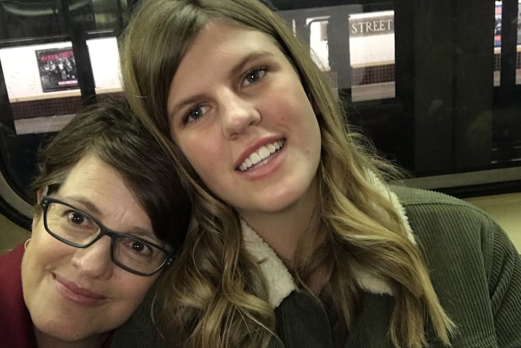 Kelly Corrigan and her daughter, Claire. When Claire told her mom she wasn't planning on having kids because of climate change, Kelly knew she had to start showing Claire that the issue was important to her, too.