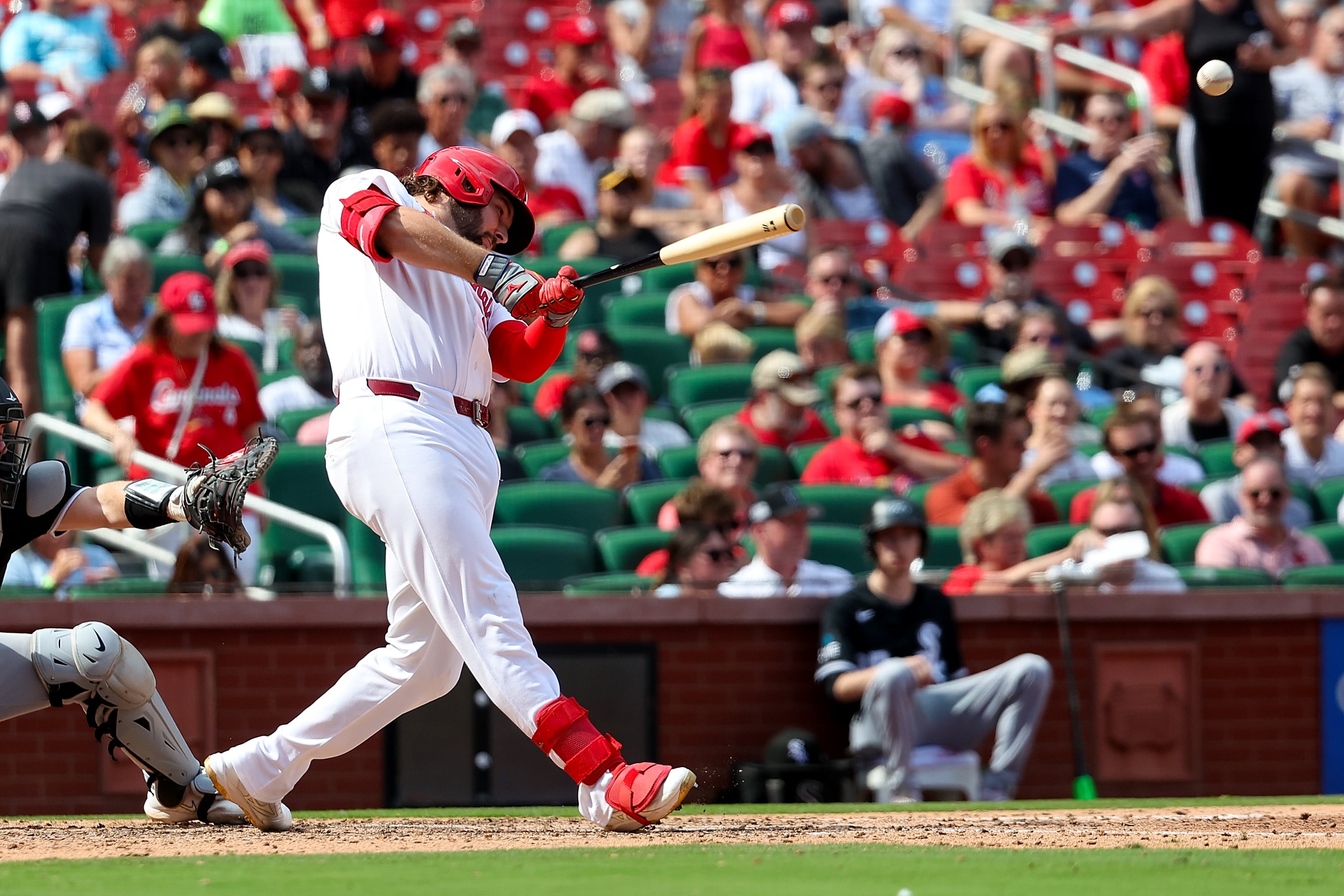 Burleson's bases-loaded double lifts Cardinals to 3-1 win over White Sox