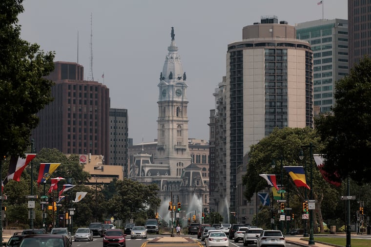 City Hall in Philadelphia on a recent July day. The city's Boost Your Business program is currently accepting applications.