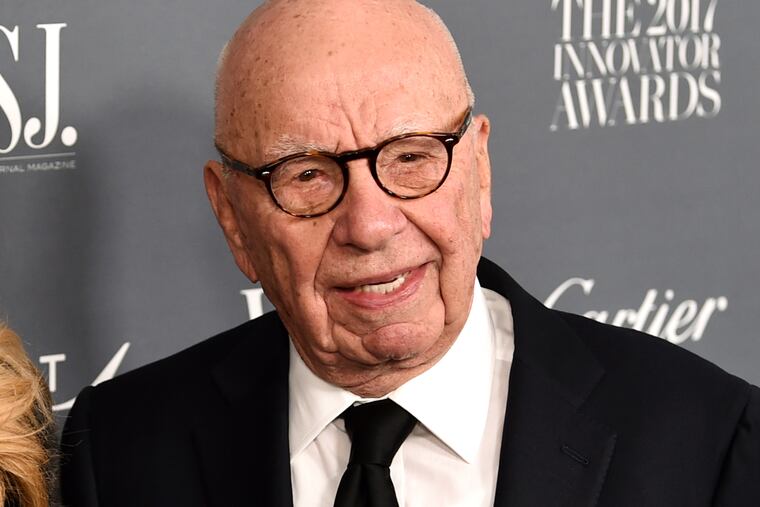 Rupert Murdoch attends the WSJ. Magazine 2017 Innovator Awards at The Museum of Modern Art in New York in 2017.