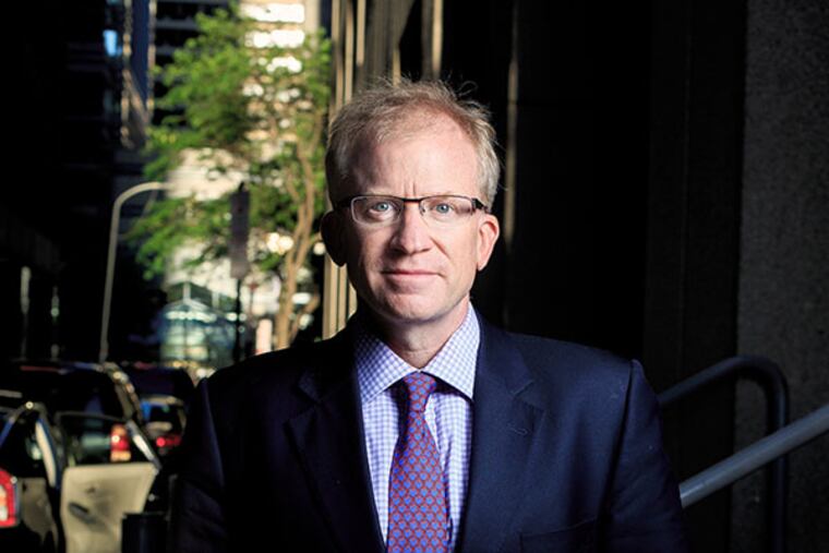 Scott Freidheim, the new CEO of CDI Corporation seen in downtown Philadelphia on Wednesday, August 13, 2014. (Jeff Fusco photo)