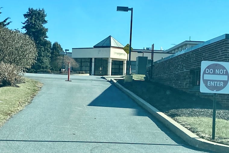 Tower Health closed Jennersville Hospital on Dec. 31 and has since removed the signs on the facility.