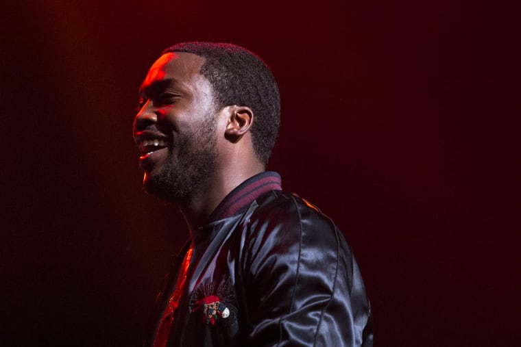 Meek Mill performs in July at the Fillmore in Northern Liberties for a private show presented by Jay-Z’s Tidal in support of his new album, Wins and Losses. ( MARGO REED / Staff Photographer )