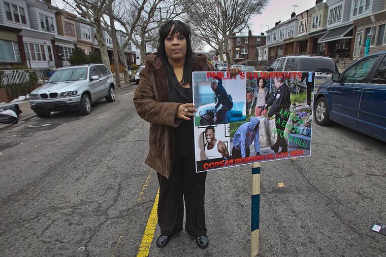 Tanya Brown-Dickerson learned of son Brandon Tate-Brown's death from a radio report. He was killed in December traffic stop.