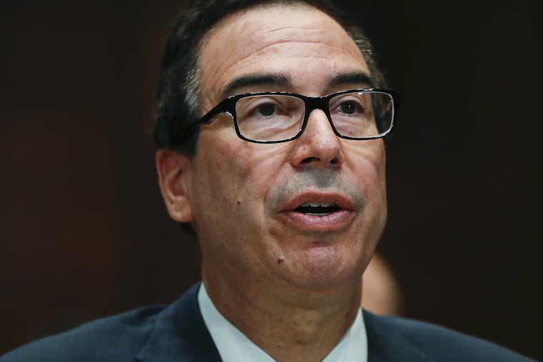 Treasury Secretary Steve Mnuchin