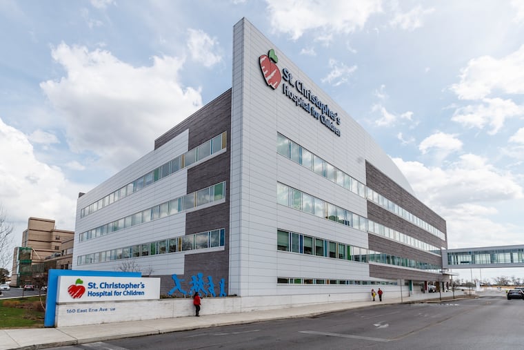 St Christopher Hospital for Children in North Philadelphia.