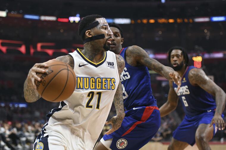 Wilson Chandler joined the Nuggets after playing for the Knicks.