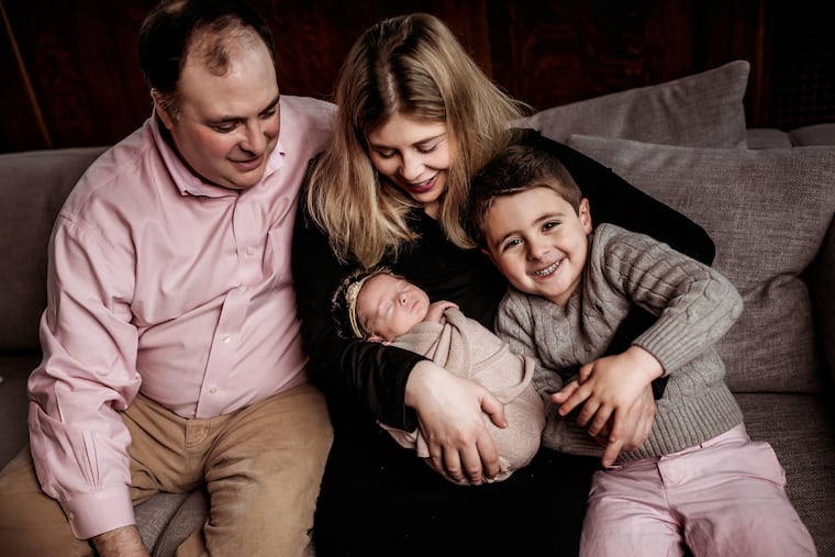 Todd and Jillian with Michael and Emma Claire (nicknamed Eclaire).