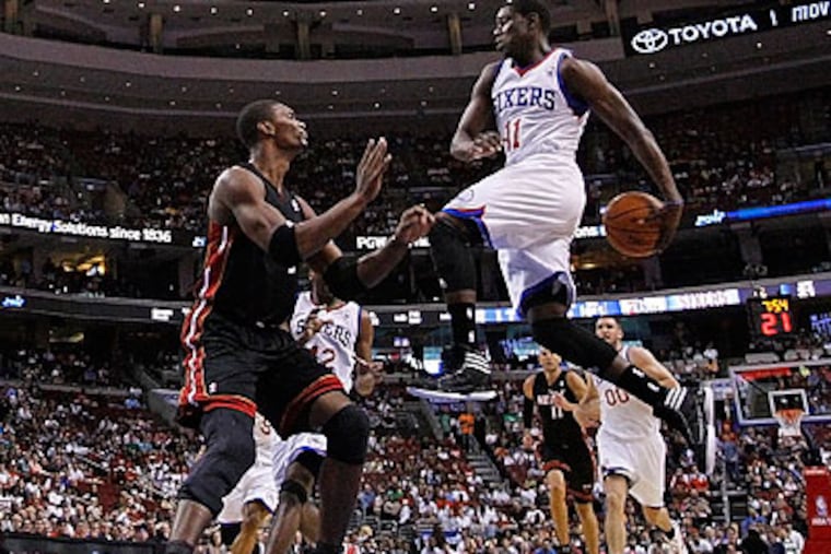 In four playoff games, Jrue Holiday has averaged a team-high 15.3 points per game. (Ron Cortes/Staff Photographer)