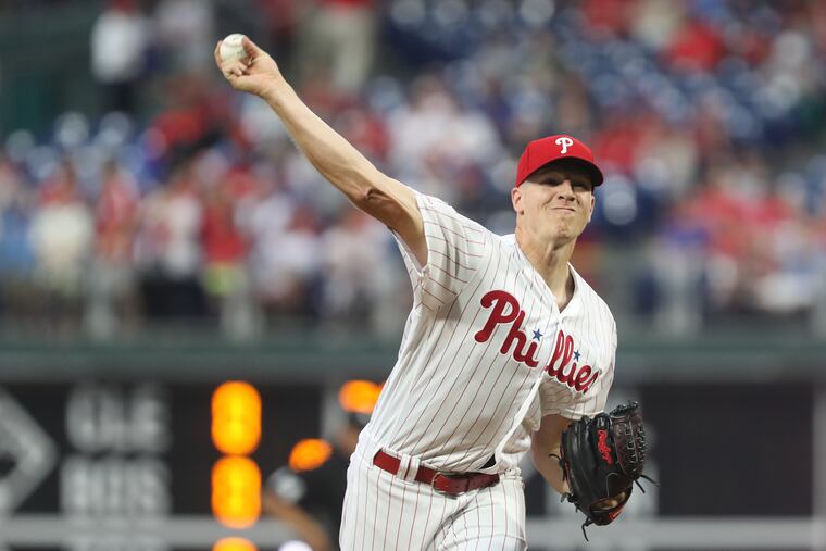 Nick Pivetta will start for the Phillies on Sunday at Dodger Stadium.