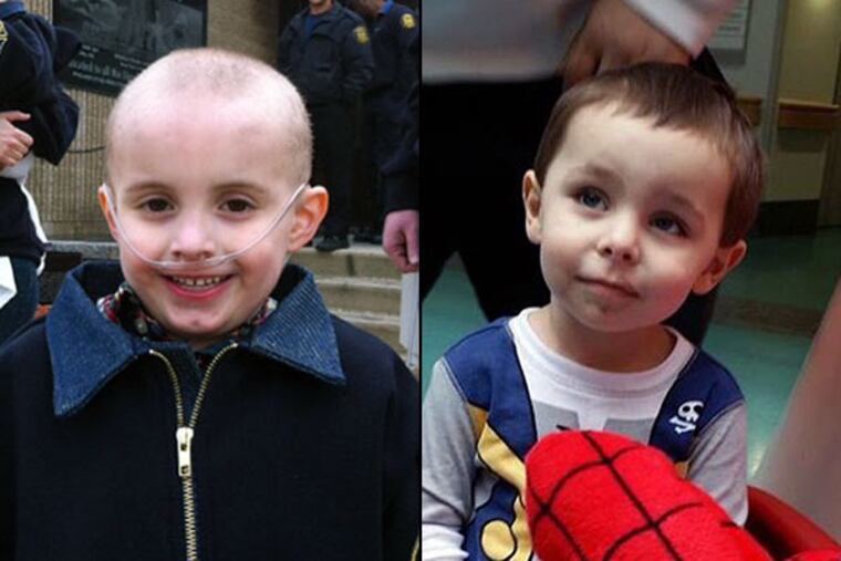 Weston Keeton, left, and Brayden Chandler, right.
