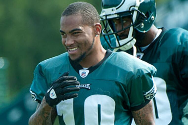 The Eagles locked up DeSean Jackson for five years and somewhere between $47 million and $51 million. (Clem Murray/Staff file photo)