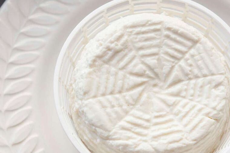 Basket cheese from Mancuso's in South Philly. ( Jessica Griffin / Staff photographer )