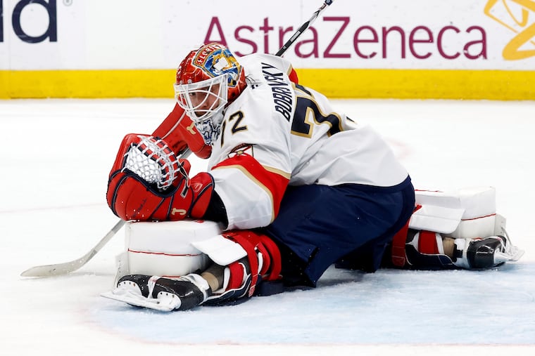 Florida Panthers goaltender Sergei Bobrovsky is chasing his second Stanley Cup ring.