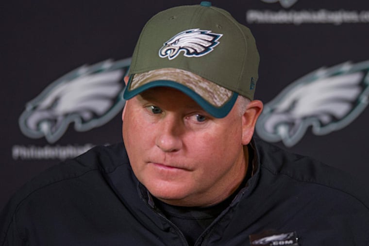 Eagles coach Chip Kelly. Clem Murray/Staff Photographer)