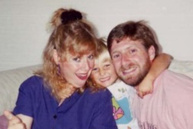 Gary Toll with his sister Judy.