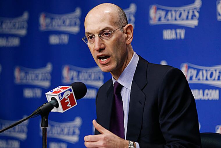 NBA Commissioner Adam Silver. (Mark Humphrey/AP)