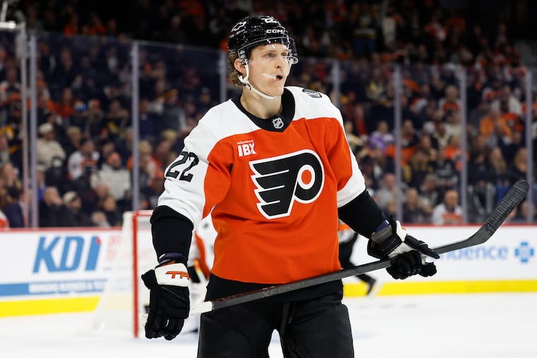 Flyers center Christian Dvorak, an offseason acquisition, has been an underrated part of the team's early success this season.