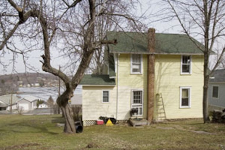 The Rodham cottage in Lake Winola, Pa., where the young Hillary Rodham Clinton spent time each summer. Her family still owns the property near Scranton.