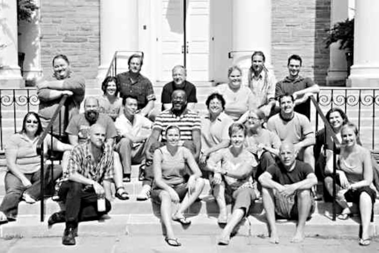 The Crossing's singers, a nucleus of 23, range in age from 21 to 51. Pay was as low as $100 a concert in the beginning. Singing church services is their living - as far away as Scarsdale, N.Y.