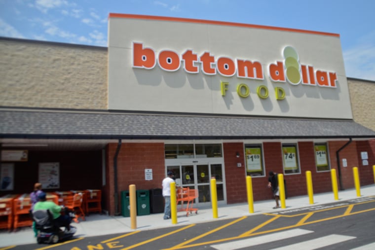 Bottom Dollar Food on Edgmont Avenue in Chester, filling a longtime need, has been well-received. (Viviana Pernot / Staff Photographer)